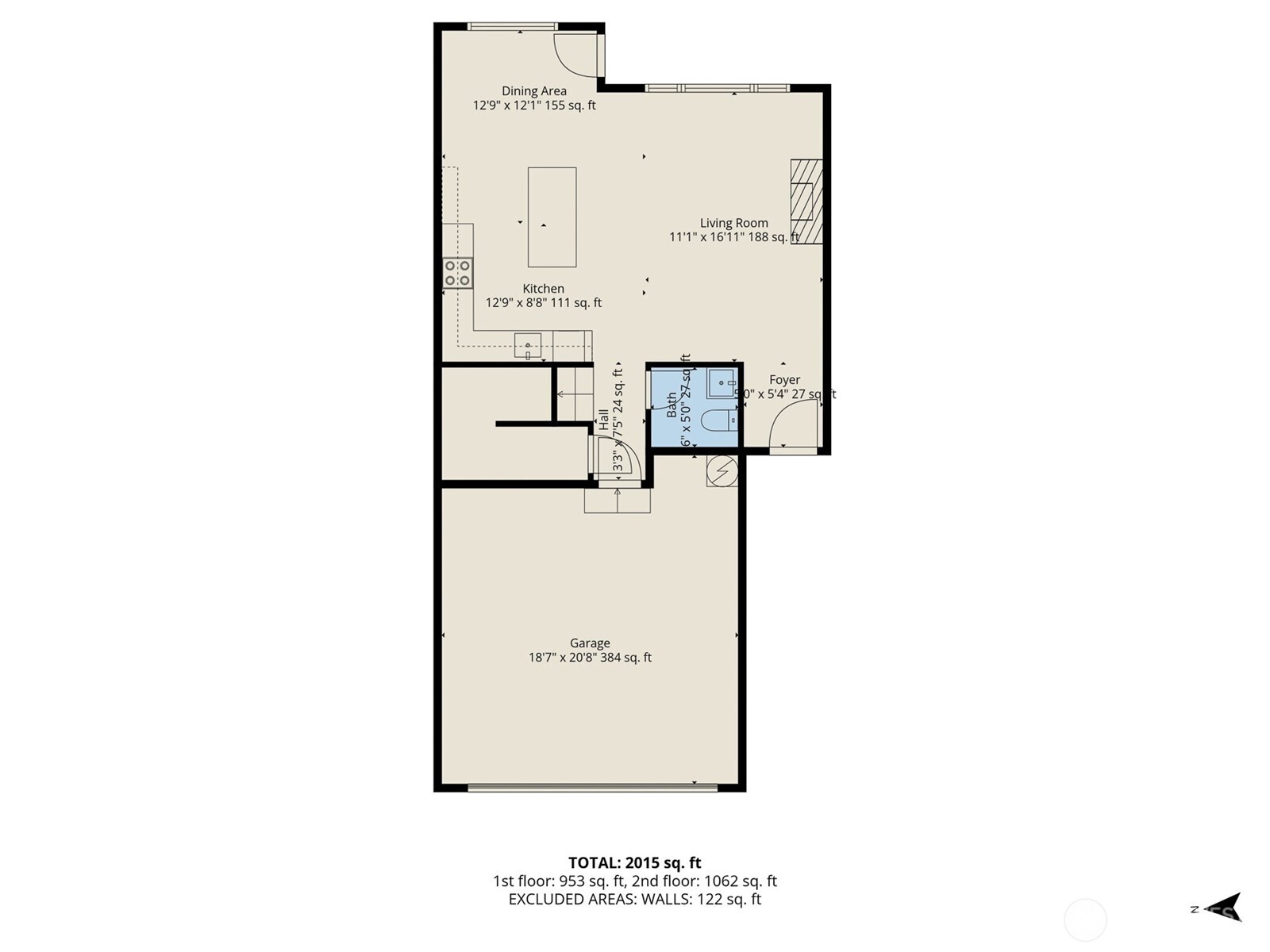 710 A F & S Grade Road, Unit B Sedro-Woolley, WA 98284 - Photo 37 of 38 a picture of floor plan