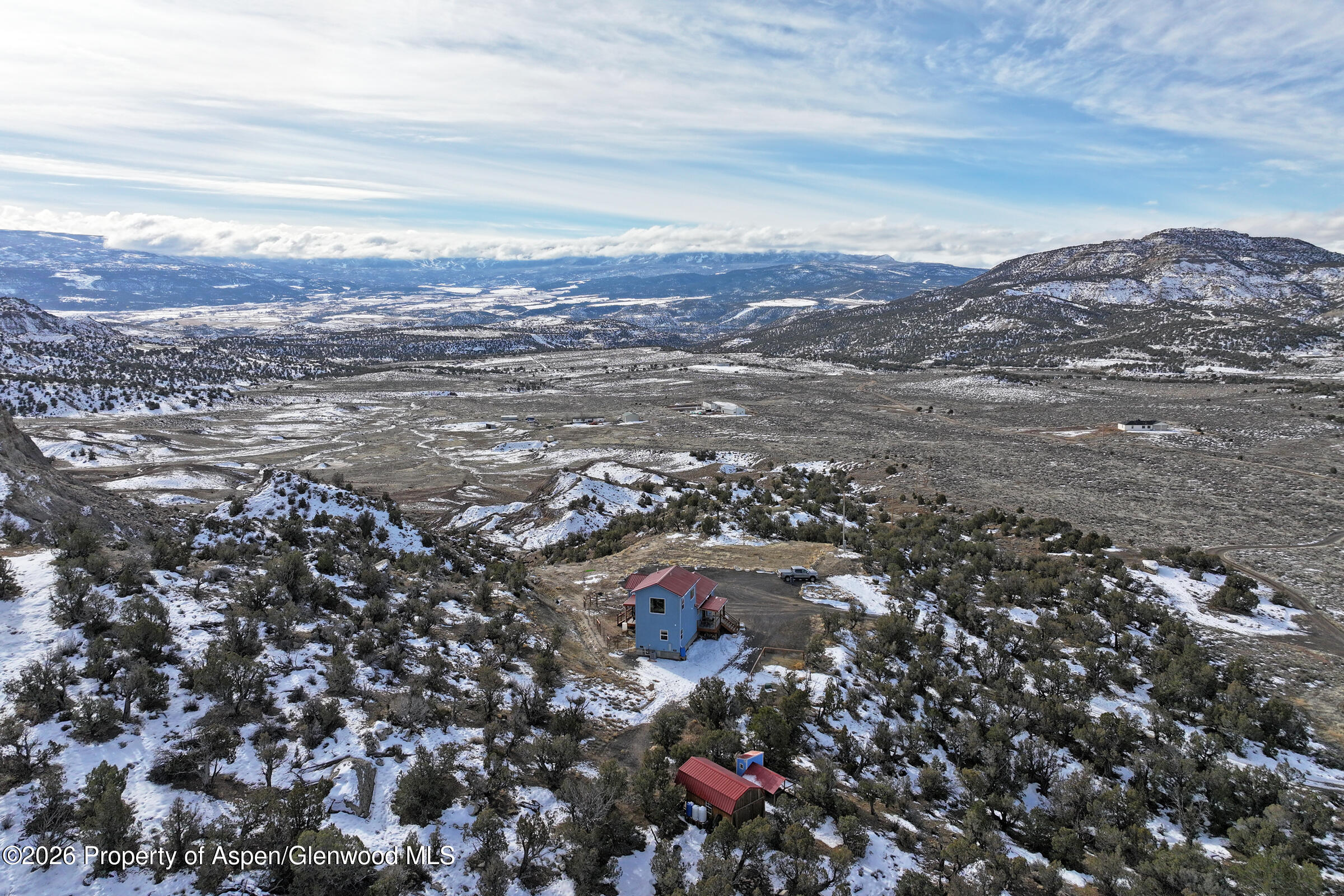 15086 45 45 1/2 Road De Beque, CO 81630 - Photo 40 of 40 an aerial view of residential house and car parked
