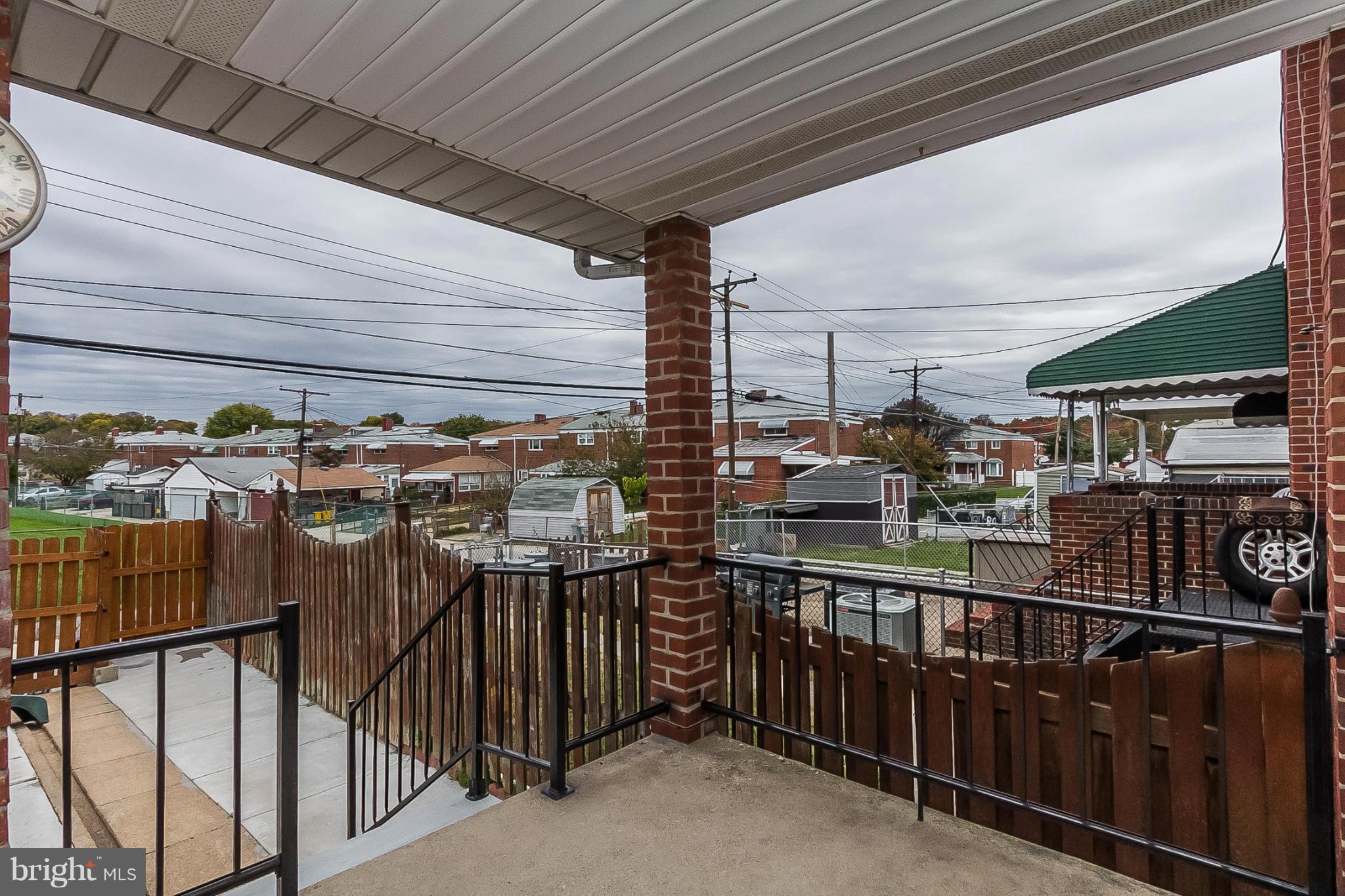 716 Aldworth Road Baltimore, MD 21222 - Photo 24 of 29 a view of a balcony