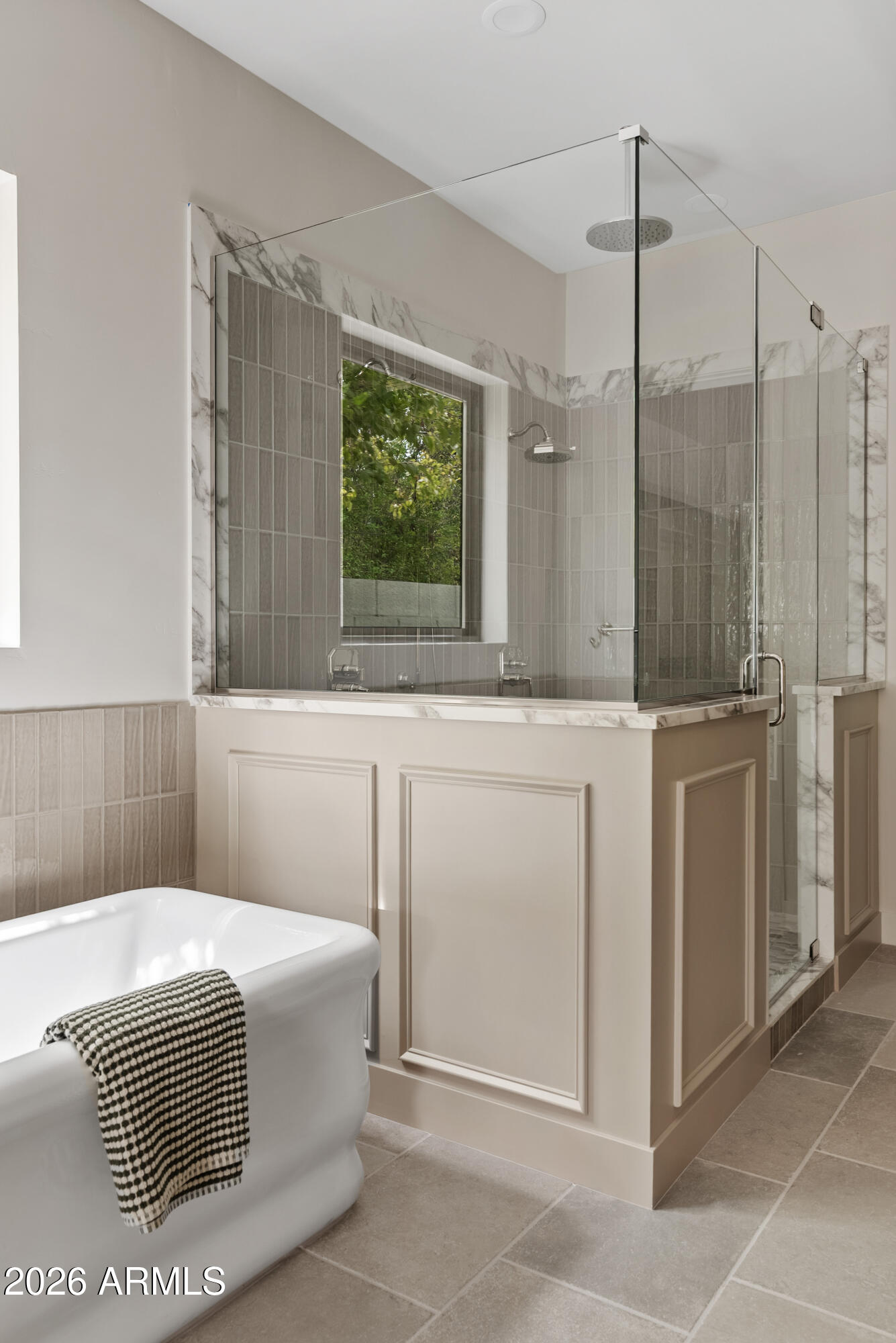 4035 East Osborn Road Phoenix, AZ 85018 - Photo 26 of 63 a bathroom with a sink a vanity and a mirror