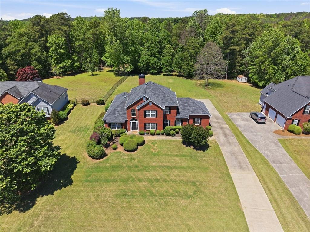 3675 Falls Trail Winston, GA 30187 - Photo 40 of 47 an aerial view of a house
