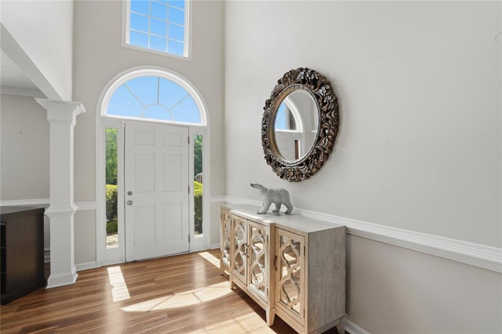 3675 Falls Trail Winston, GA 30187 - Photo 5 of 47 a front view of a house with entryway