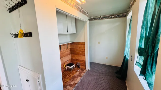 a view of walk in closet