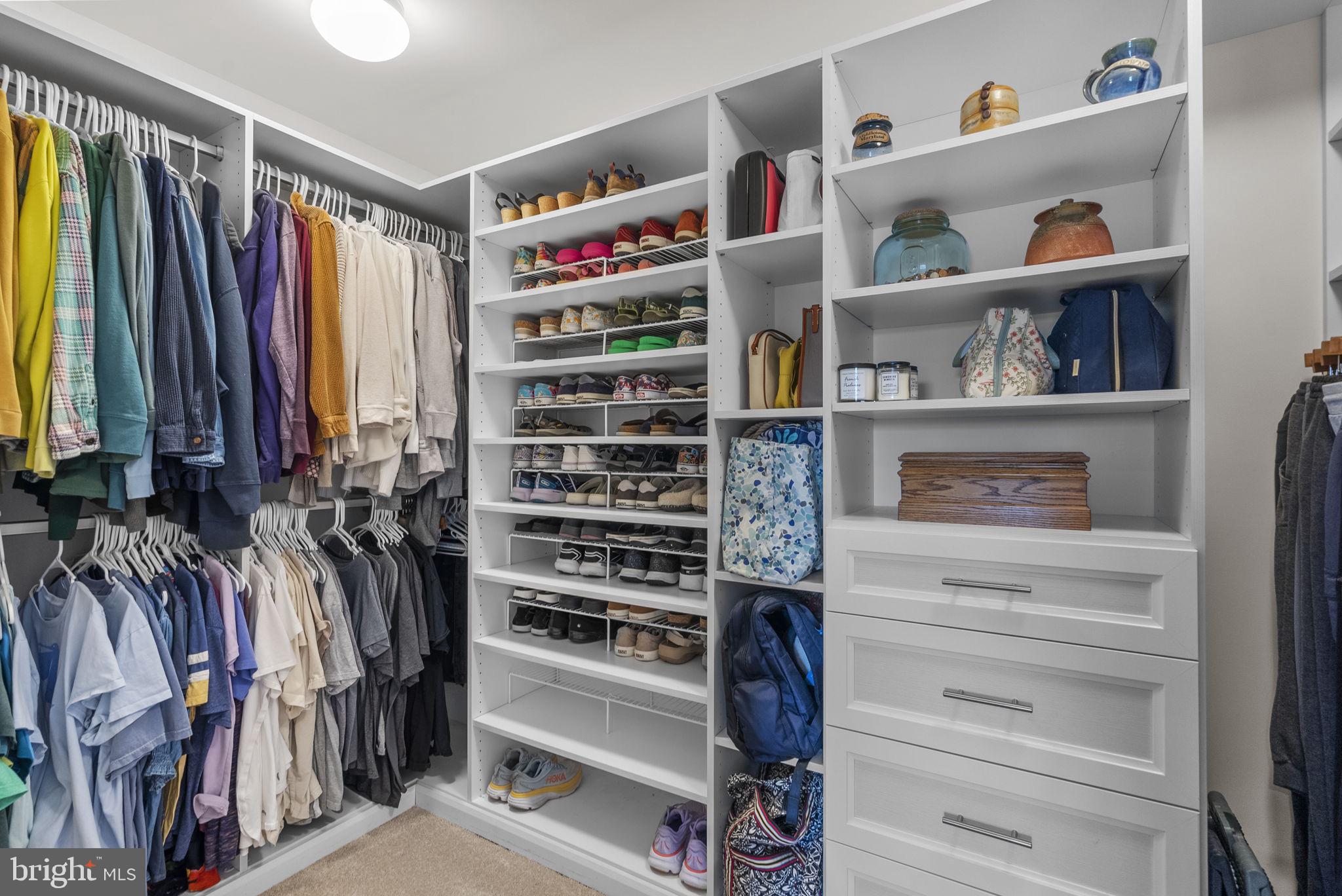 6 Gaver Way Middletown, MD 21769 - Photo 25 of 72 Second Primary Walk in Closet with custom shelving