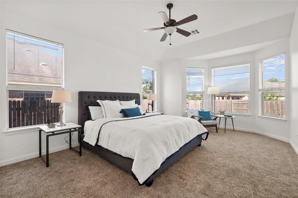 3664 Rosalina Loop Round Rock, TX 78665 - Photo 9 of 22 a bed room with a bed and a chair