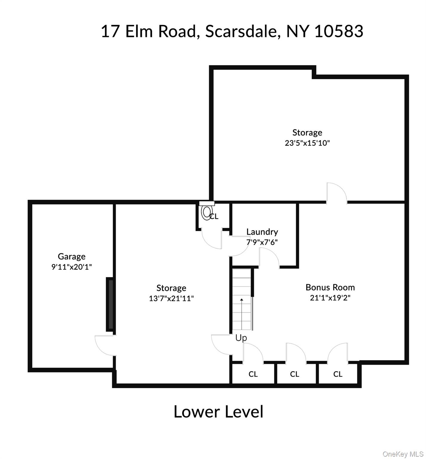 17 Elm Road Scarsdale, NY 10583 - Photo 38 of 38 Lower level floor plans.