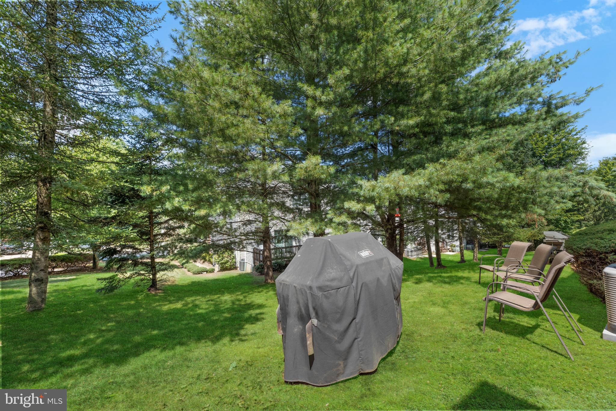 28 Garfield Way Princeton, NJ 08540 - Photo 23 of 38 a view of a garden with a slide