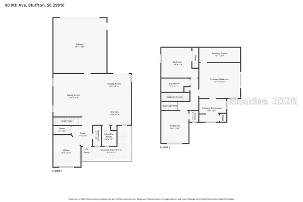 $529,900 | 80 9th Avenue, Bluffton, SC 29910