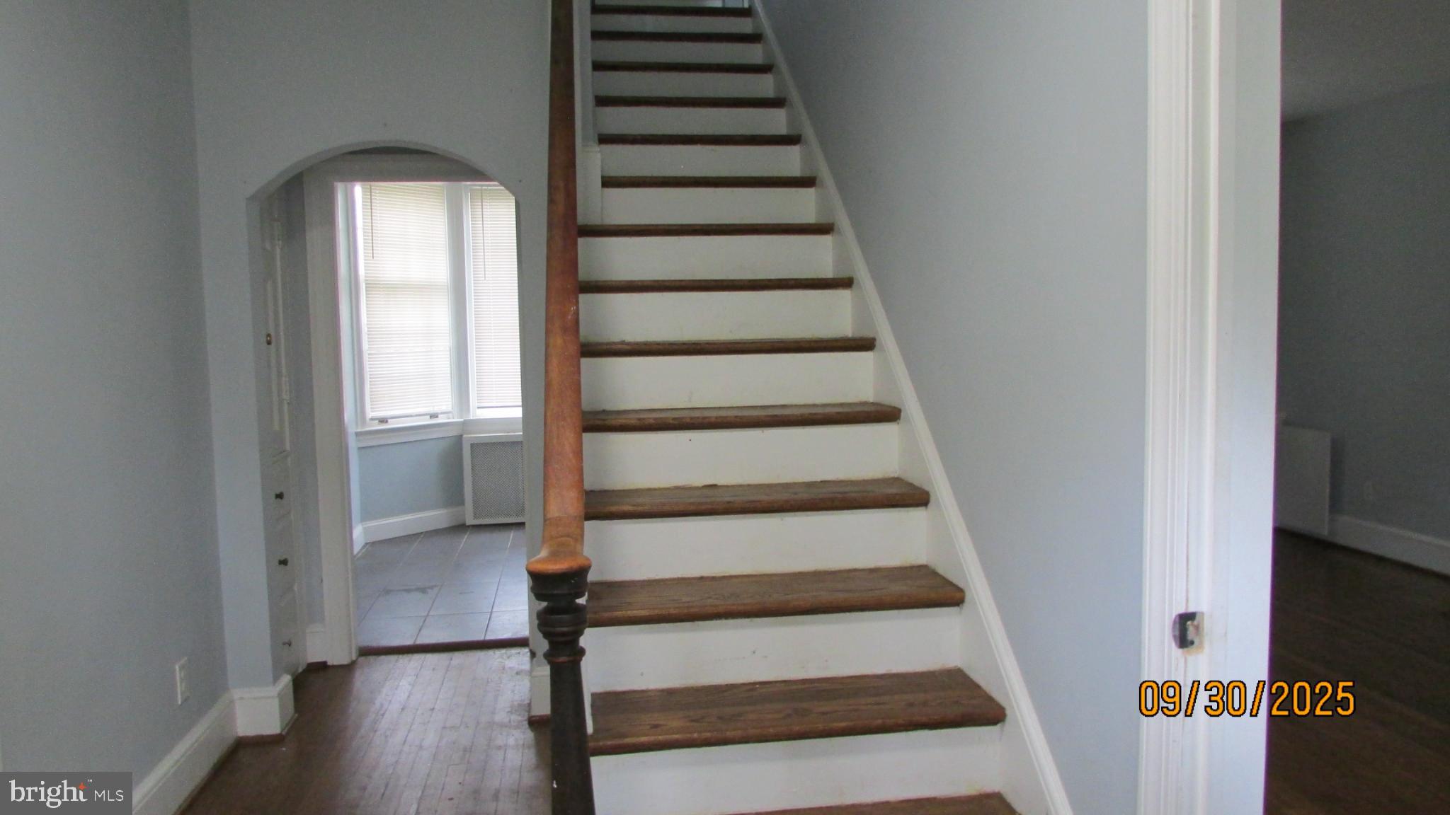 4501 Beechwood Road College Park, MD 20740 - Photo 7 of 57 a view of entryway and hall with wooden floor