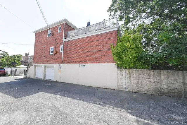 front view of a house with a dry yard