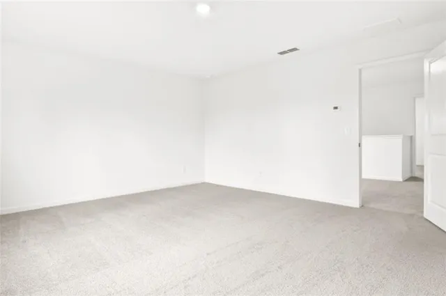 a view of empty room
