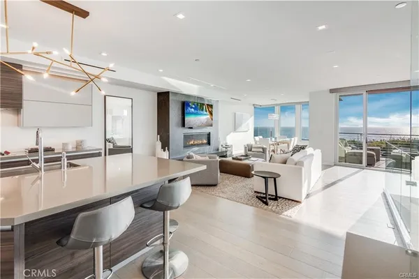a kitchen with a cabinets and a stove