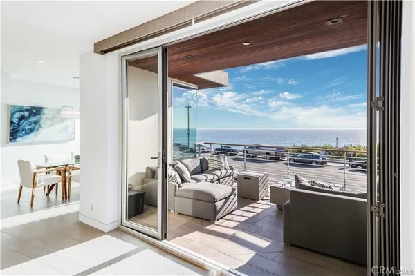 a view of a kitchen from the kitchen