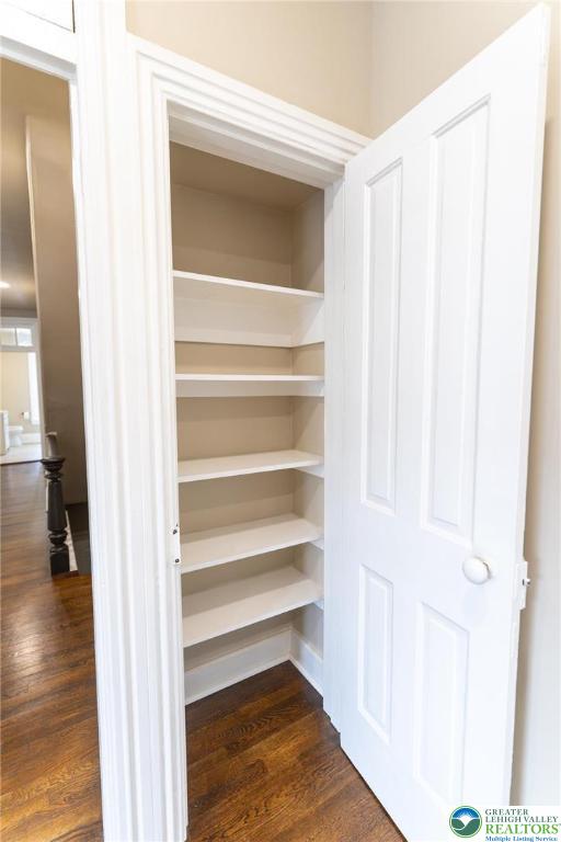 706 Main Street, Unit 2 Bethlehem, PA 18018 - Photo 10 of 20 a view of walk in closet with empty racks