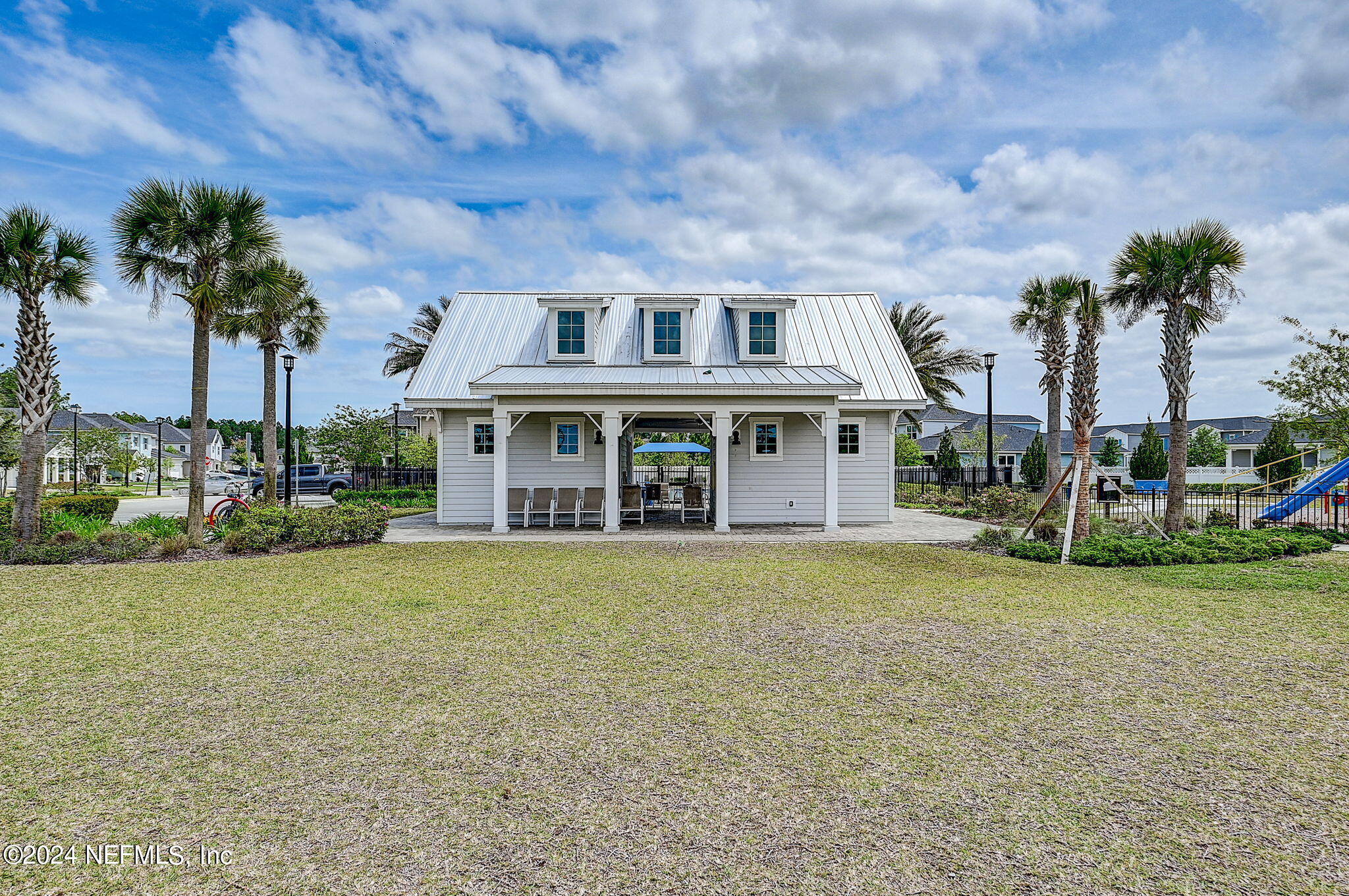433 Watervale Drive St. Augustine, FL 32092 - Photo 57 of 66 a front view of house with yard and green space