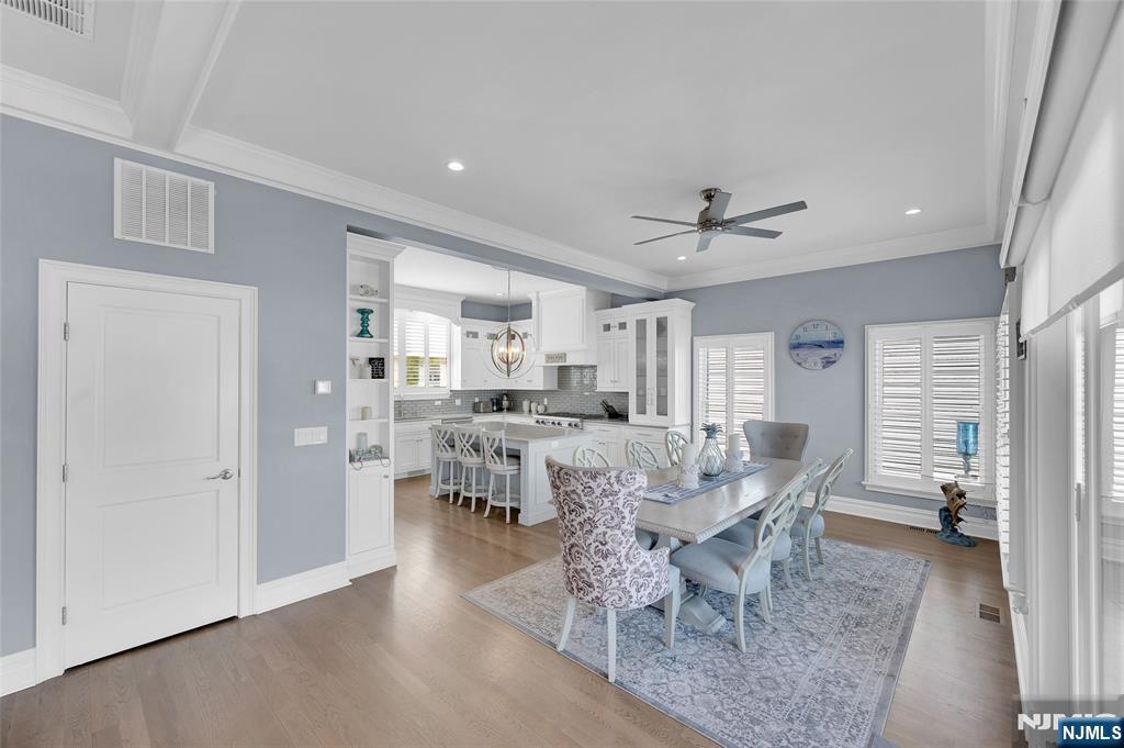 6 Capstan Road Waretown, NJ 08758 - Photo 16 of 47 a view of a dining room with furniture