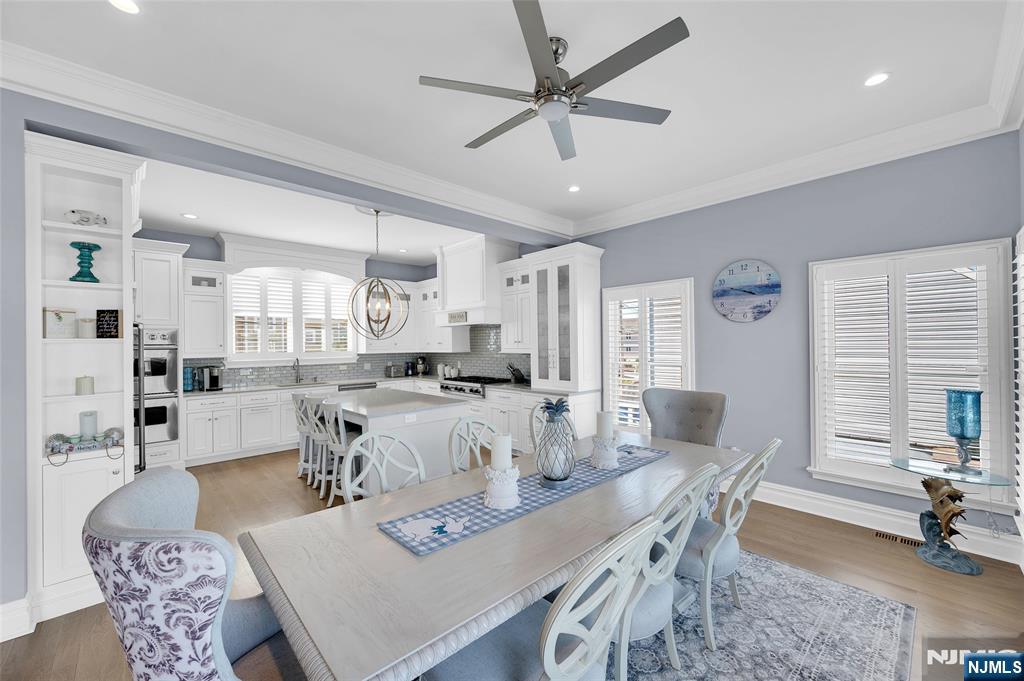 6 Capstan Road Waretown, NJ 08758 - Photo 17 of 47 a view of a dining room with furniture