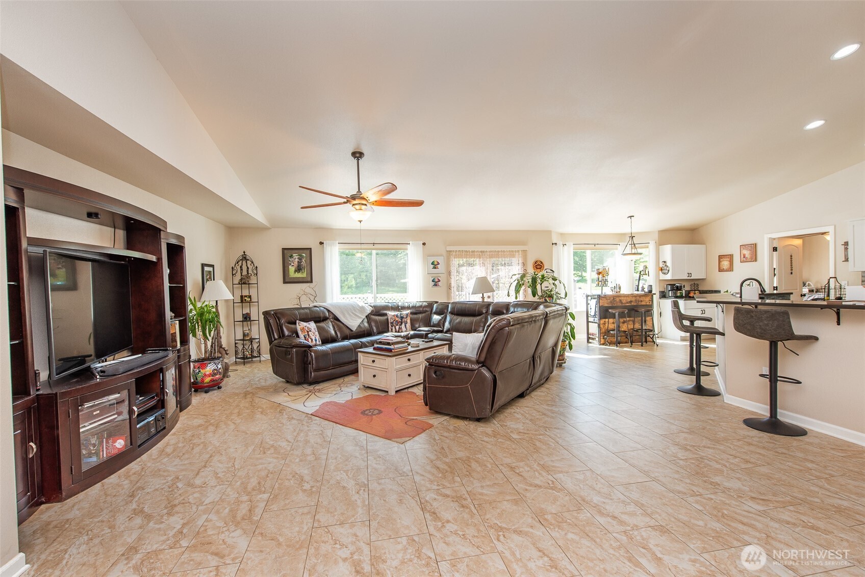 192 Michael Earl Way Sequim, WA 98382 - Photo 13 of 40 a living room with furniture and a flat screen tv