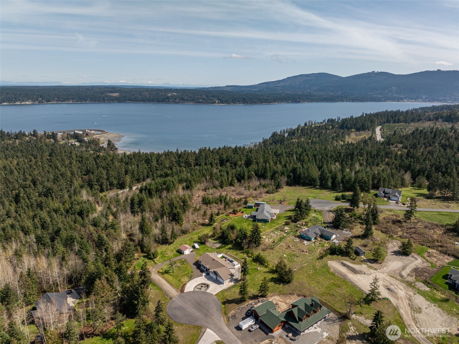 192 Michael Earl Way Sequim, WA 98382 - Photo 8 of 40 a view of a city and lake view