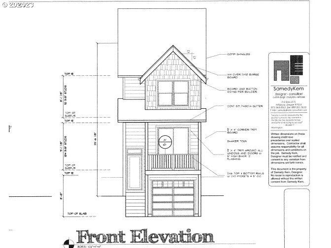 4402 Southwest Pomona Street Portland, OR 97219 - Photo 3 of 3 a picture of a floor plan