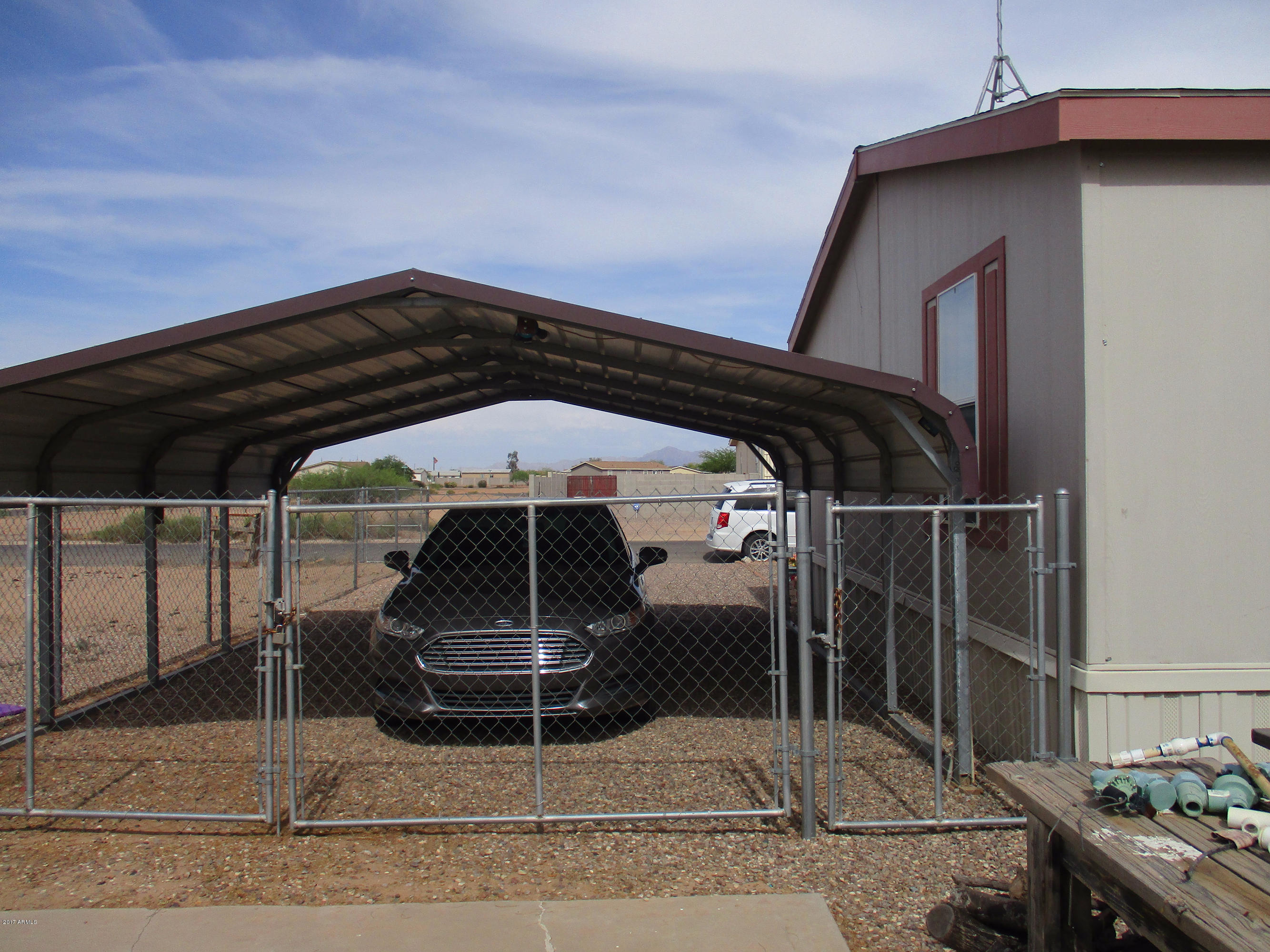 16340 Squatter Road Arizona City, AZ 85123 - Photo 23 of 23 View of carport from back
