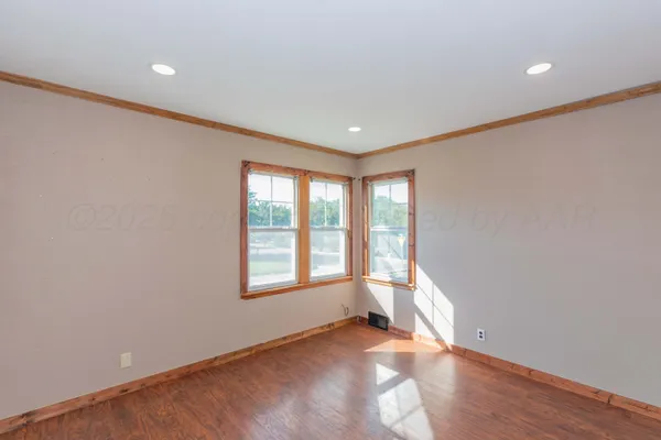 a view of empty room