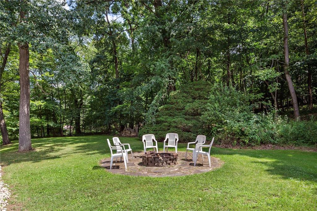 3846 Dickey Road Gibsonia, PA 15044 - Photo 21 of 25 Back yard includes an in-ground swimming pool and multiple entertaining areas