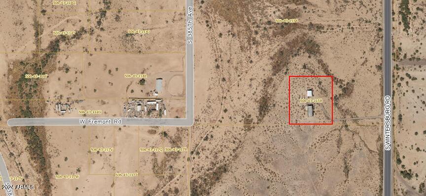 7126 South Wintersburg Road Tonopah, AZ 85354 - Photo 35 of 36 4126 south wintersburg home location map