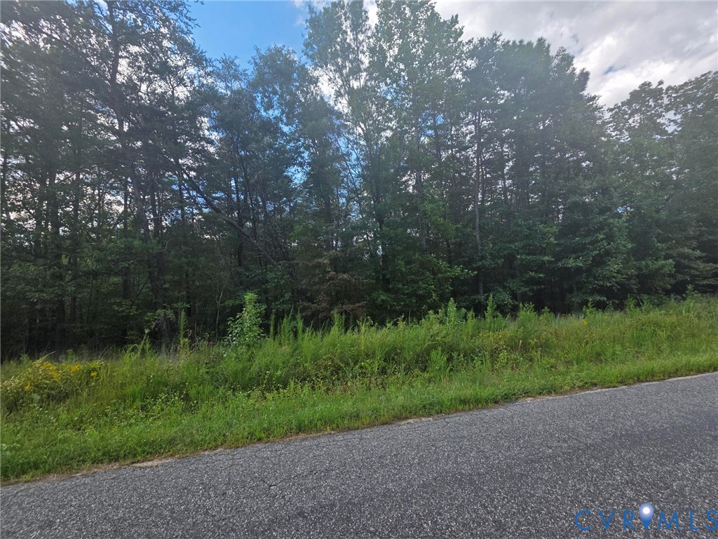 View of asphalt street