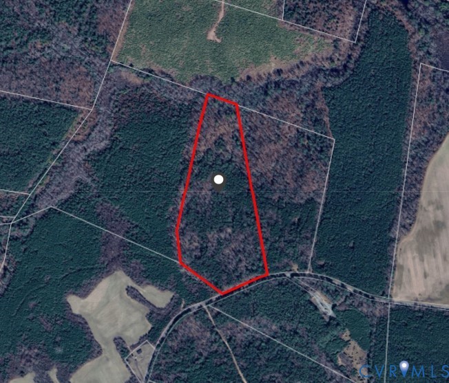 0 Lyneville Road St. Stephens Church, VA 23148 - Photo 6 of 6 Map / location with property boundaries highlighte