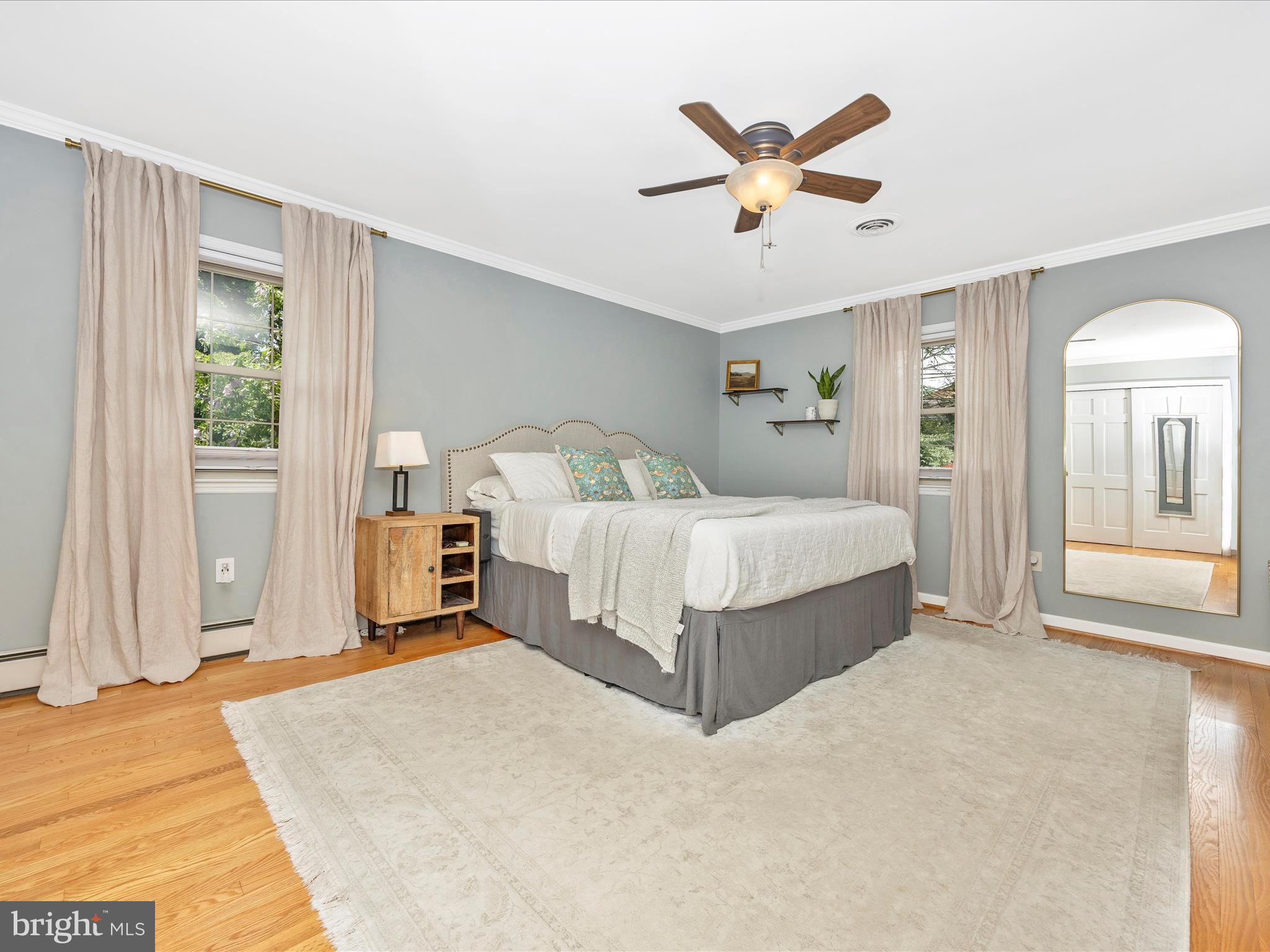 201 Crestview Court Frederick, MD 21702 - Photo 11 of 51 This is a king-sized bed - generous sized rooms