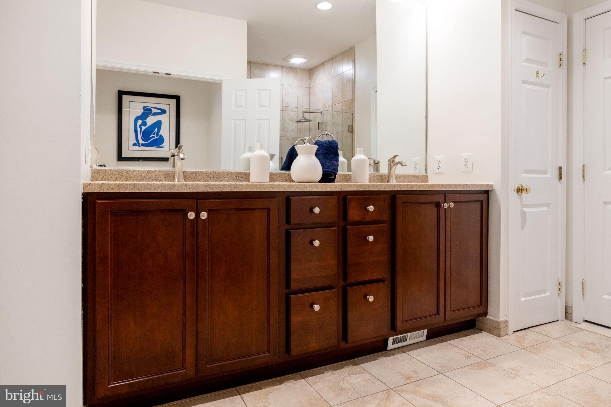 12345 Brown Fox Way Reston, VA 20191 - Photo 39 of 96 Updated Main Level Owners Bathroom