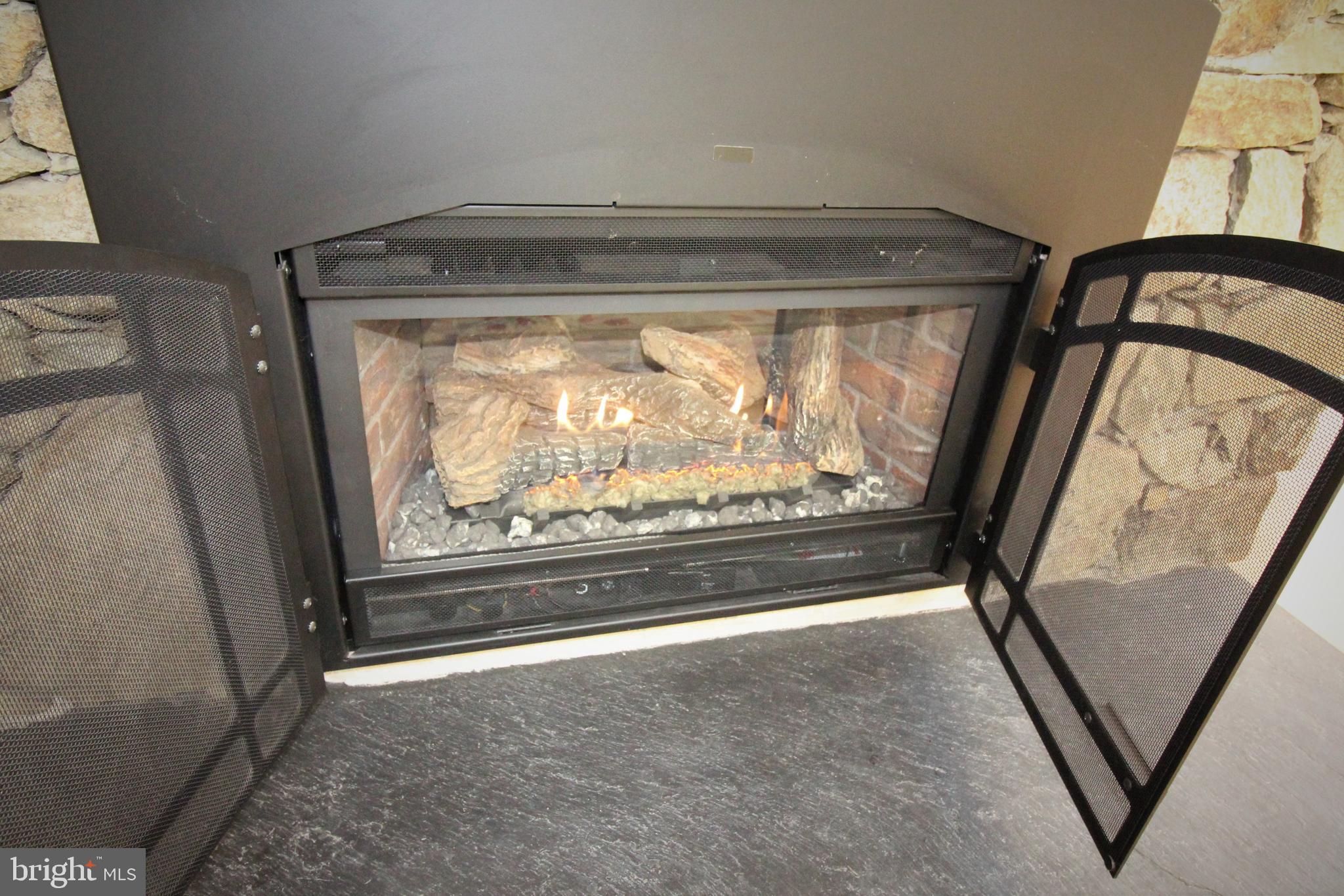 11173 Oakview Road Delaplane, VA 20144 - Photo 26 of 60 Gas fireplace to take the chill off fall mornings