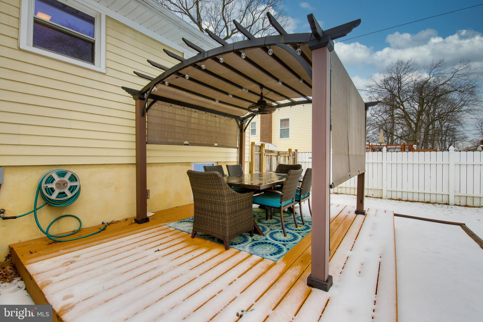 7971 East Shore Road Pasadena, MD 21122 - Photo 34 of 38 Patio and Pergola