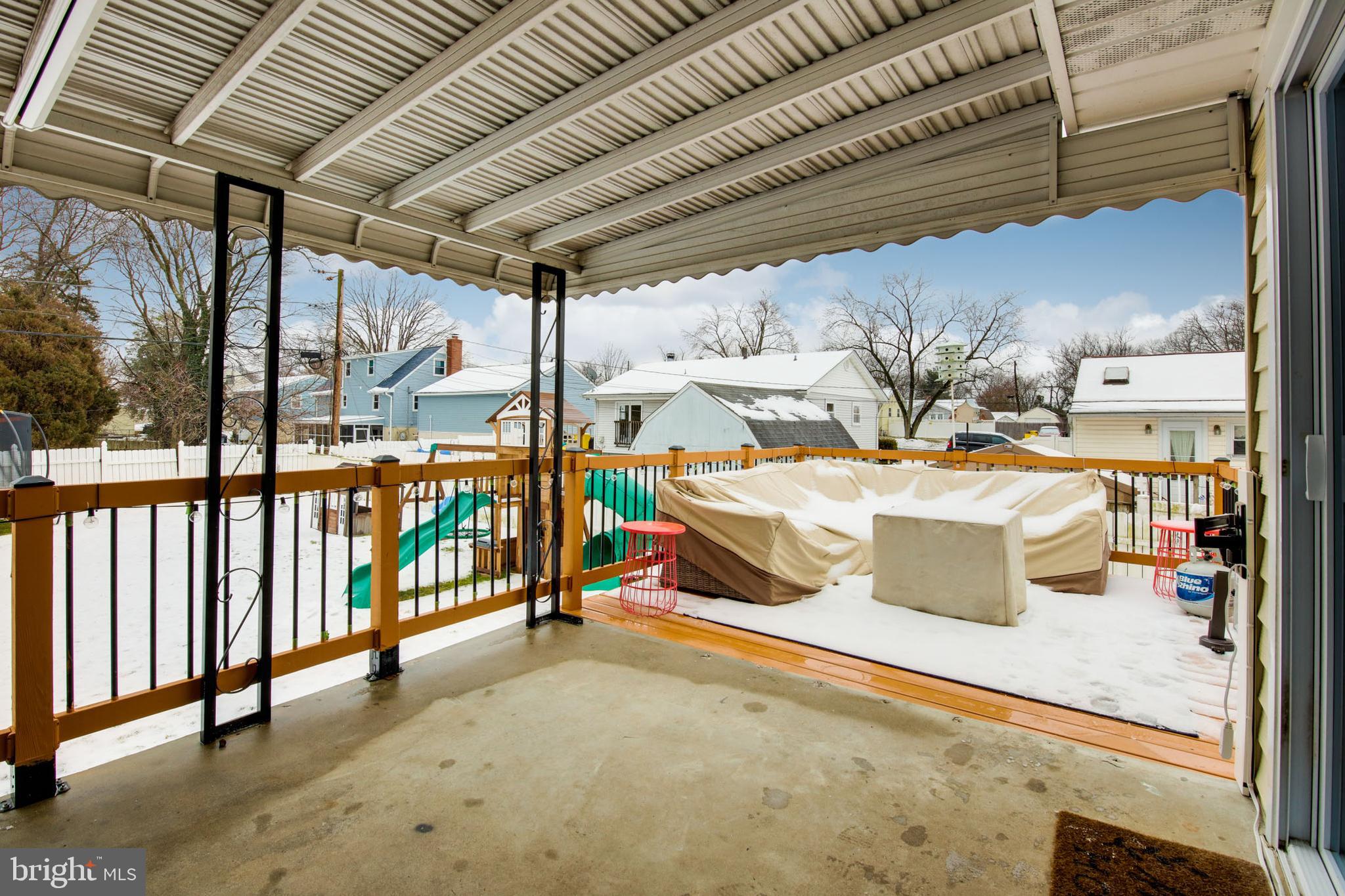 7971 East Shore Road Pasadena, MD 21122 - Photo 37 of 38 Covered Deck