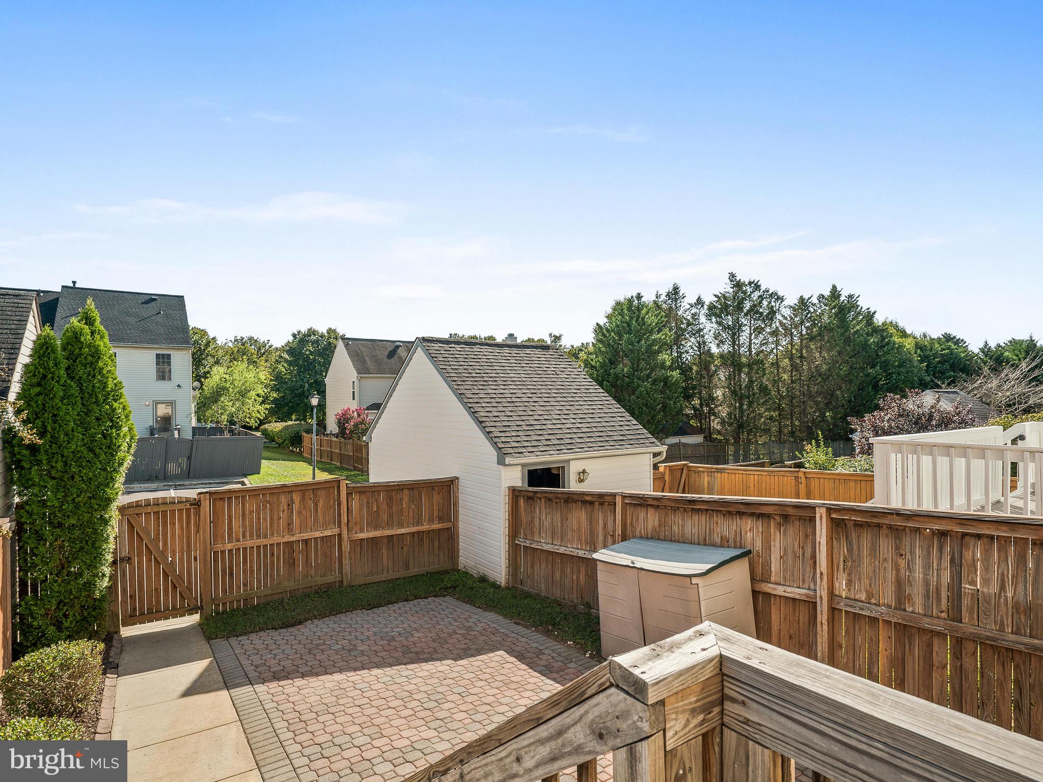 16820 Centerfield Way Olney, MD 20832 - Photo 45 of 48 Backyard from Backdoor
