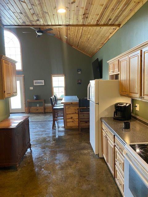 2407 Eastbrook Road New Castle, PA 16105 - Photo 12 of 17 a kitchen with refrigerator and stove
