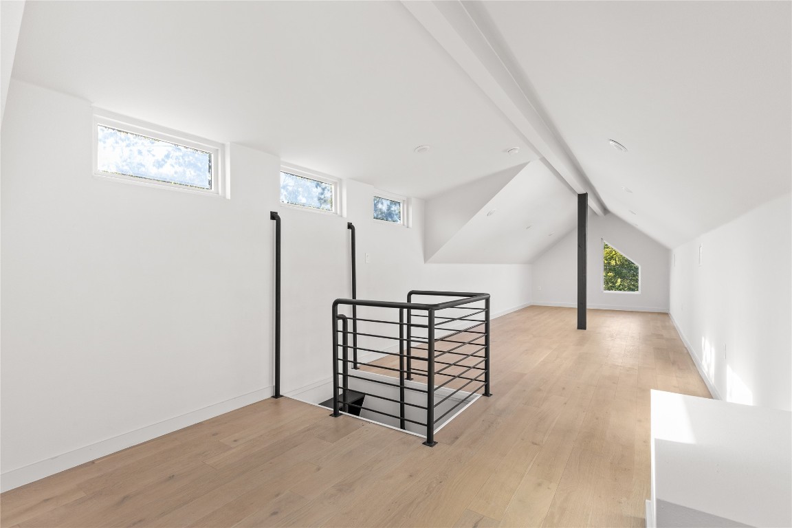 613 Clifford Drive, Unit A & B Austin, TX 78745 - Photo 26 of 40 a view of an empty room with stairs