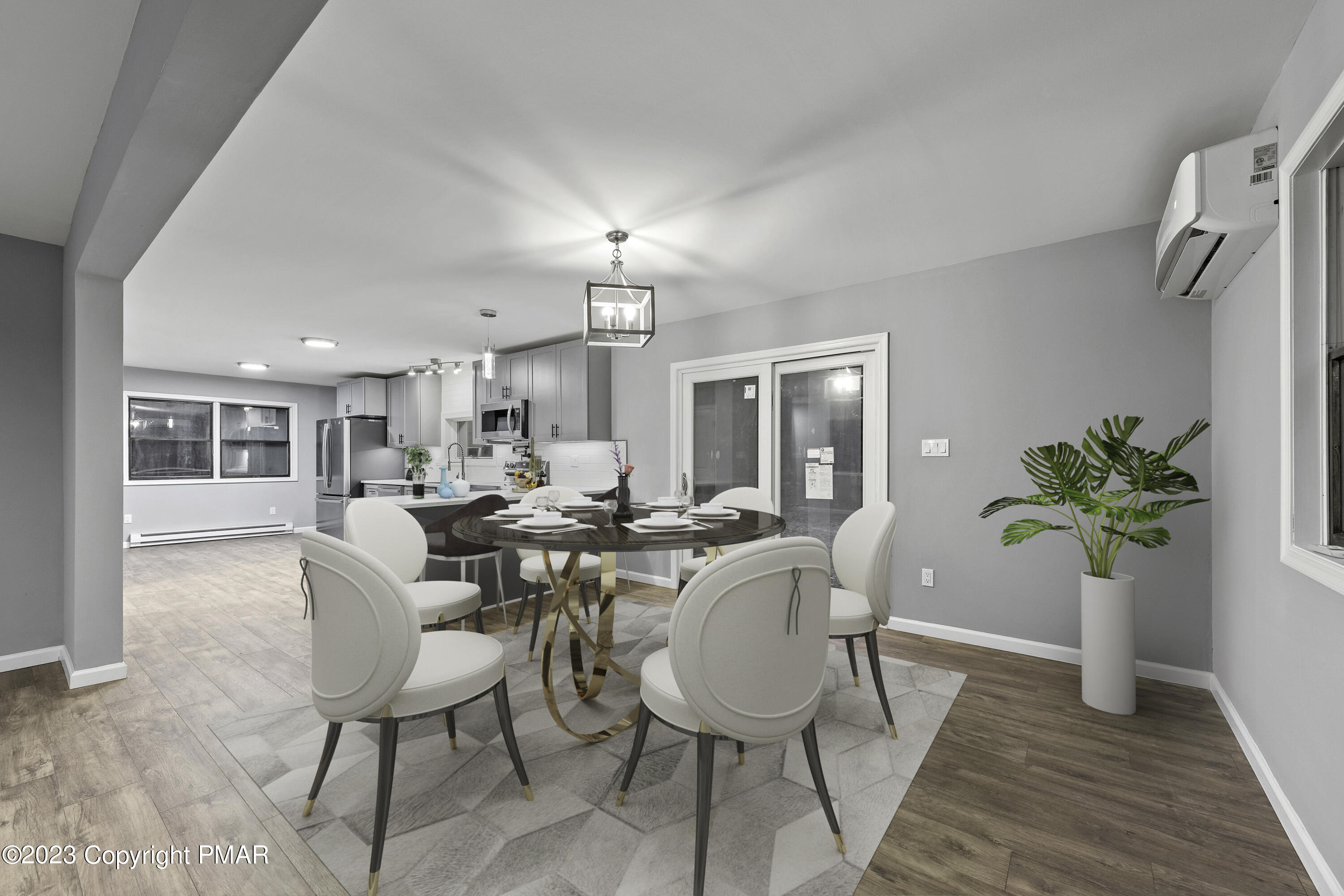 152 Turkey Ridge Kunkletown, PA 18058 - Photo 7 of 35 a view of a dining room with furniture window and wooden floor
