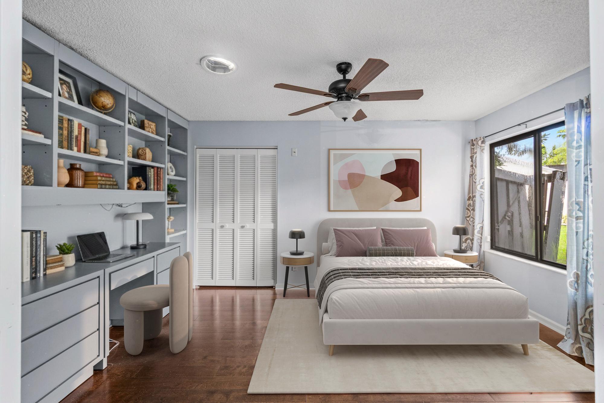 10173 Chestwood Road Boynton Beach, FL 33437 - Photo 18 of 26 Staged Office / 3rd Bedroom