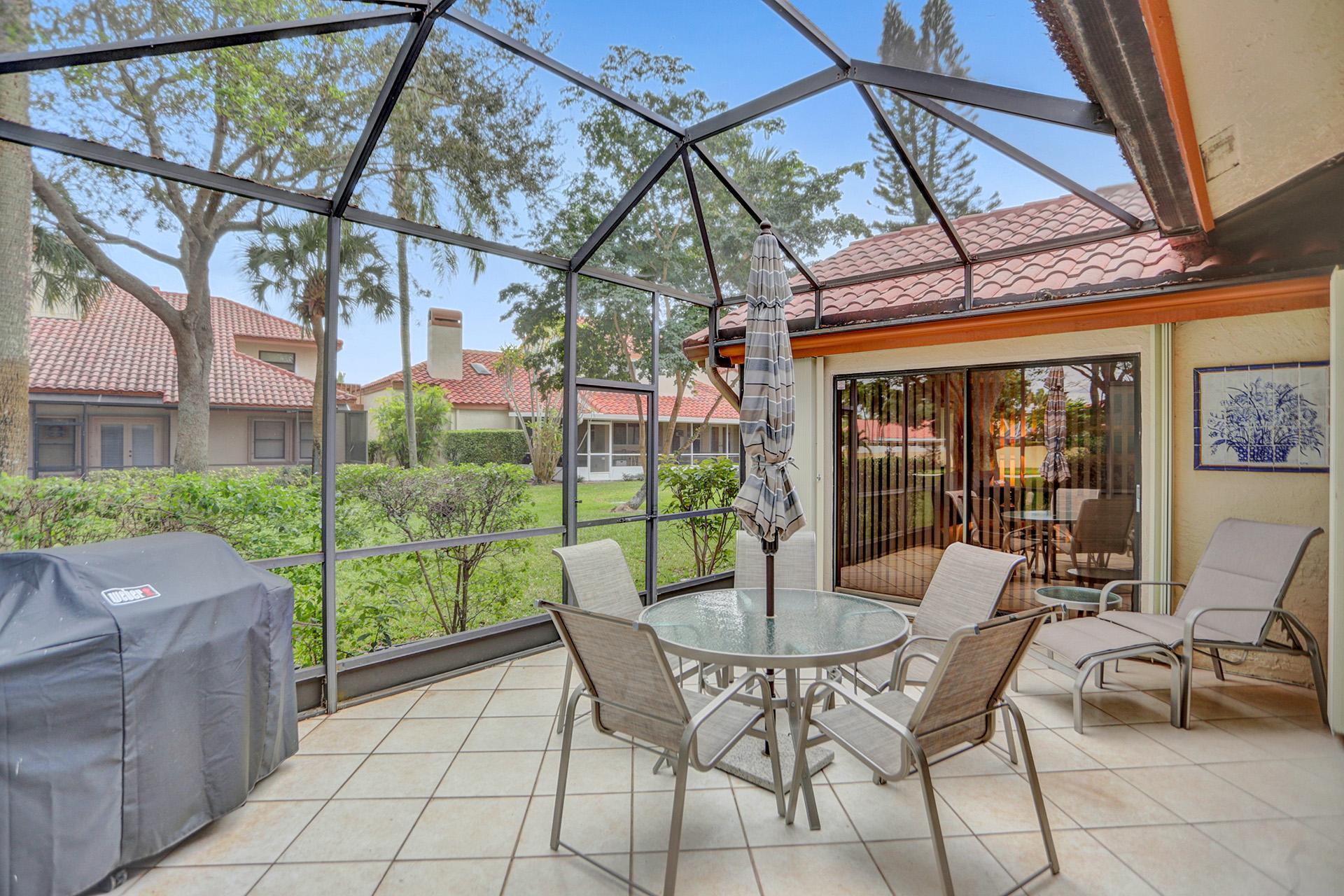 23309 Water Circle Boca Raton, FL 33486 - Photo 35 of 49 Extra Large Screened Patio