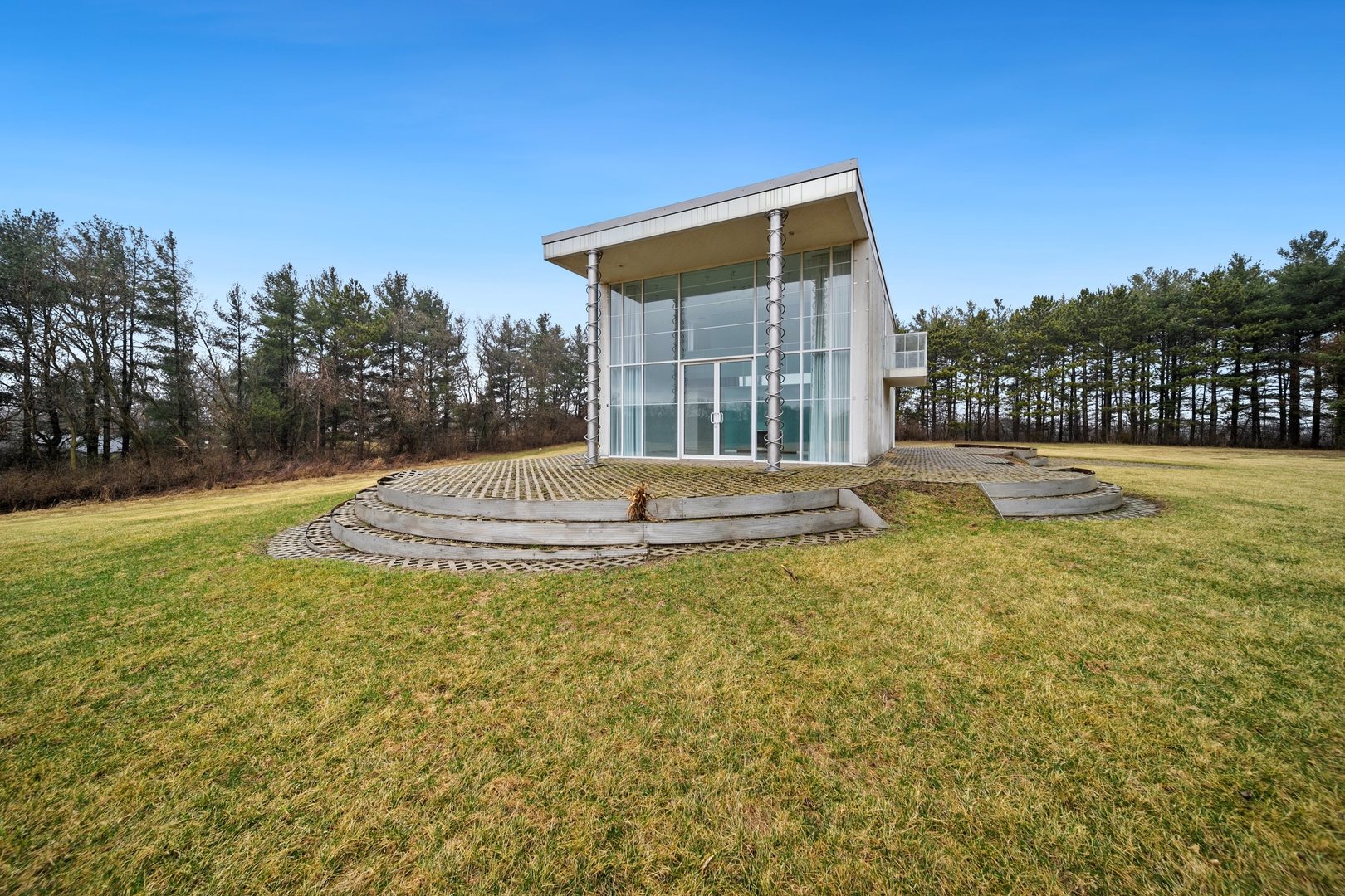 18303 Lincoln Road Harvard, IL 60033 - Photo 1 of 35 a view of a house with backyard and trees