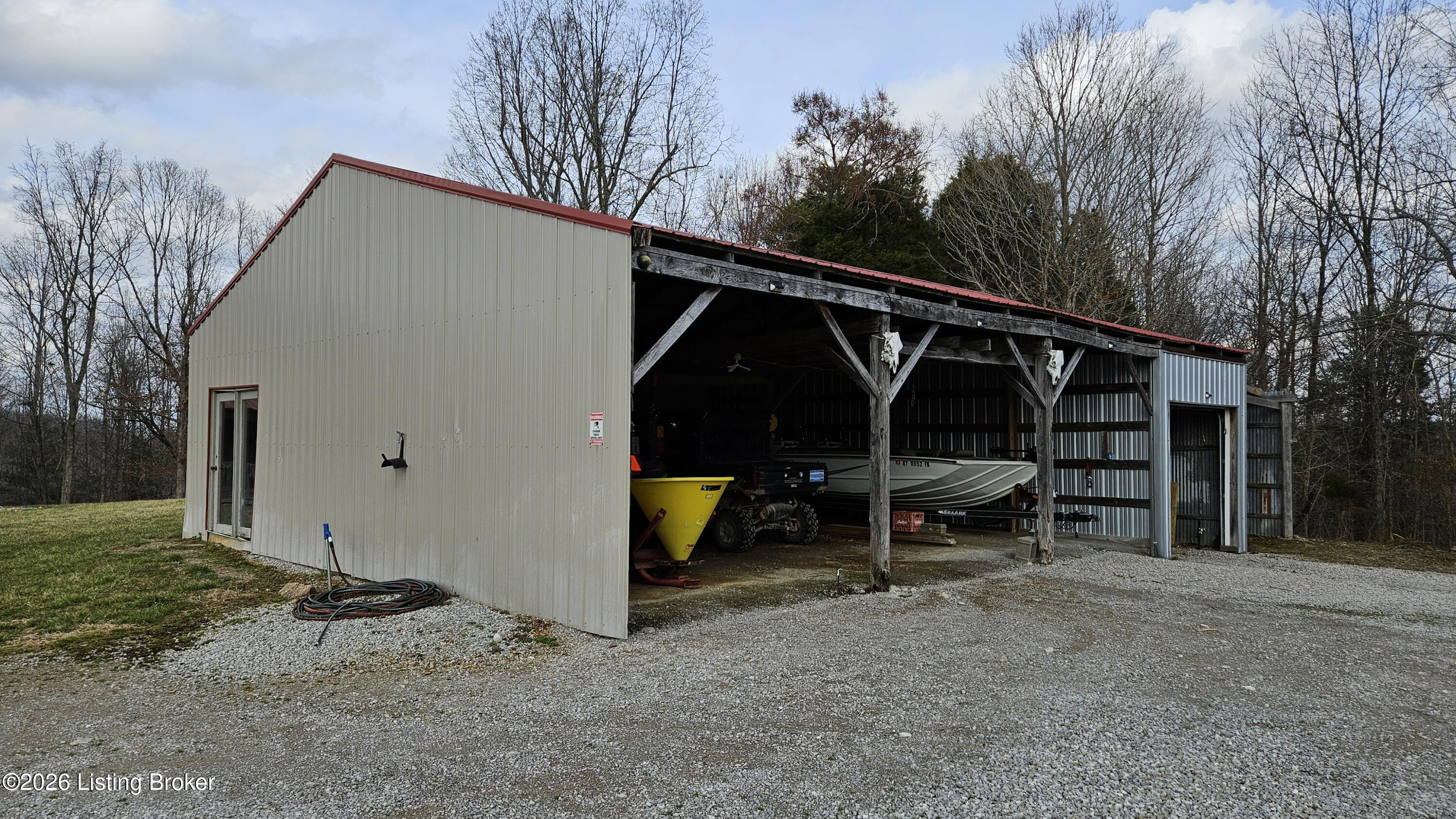 2586 Logsdon Cemetery Road Clarkson, KY 42726 - Photo 68 of 81 Carport & Garage