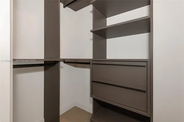 a view of closet