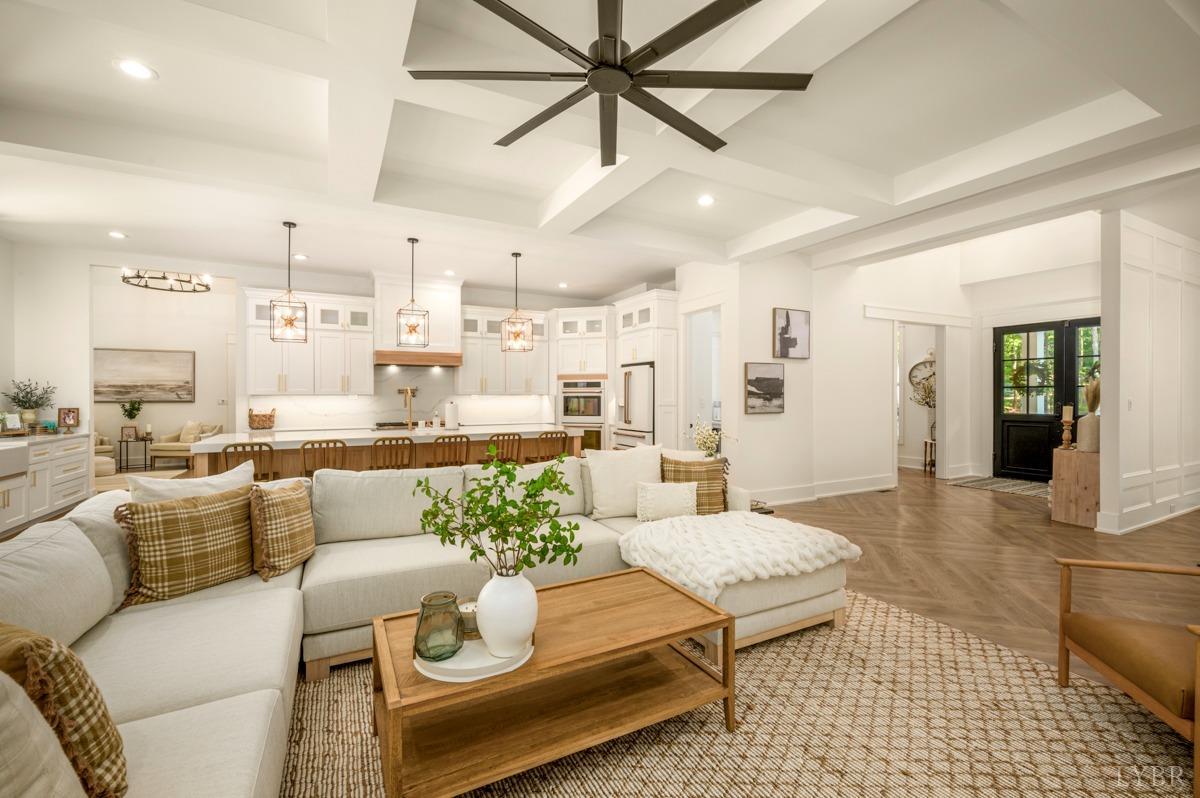 12175 Forest Road Forest, VA 24551 - Photo 10 of 75 a living room with furniture and kitchen view