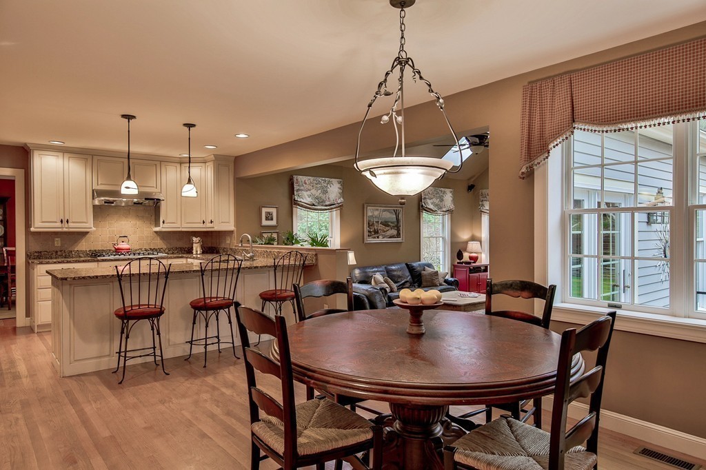 25 Chandler Road Boxford, MA 01921 - Photo 11 of 30 a view of a dining room with furniture window and outside view