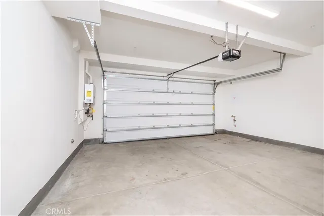 a view of a room with empty racks