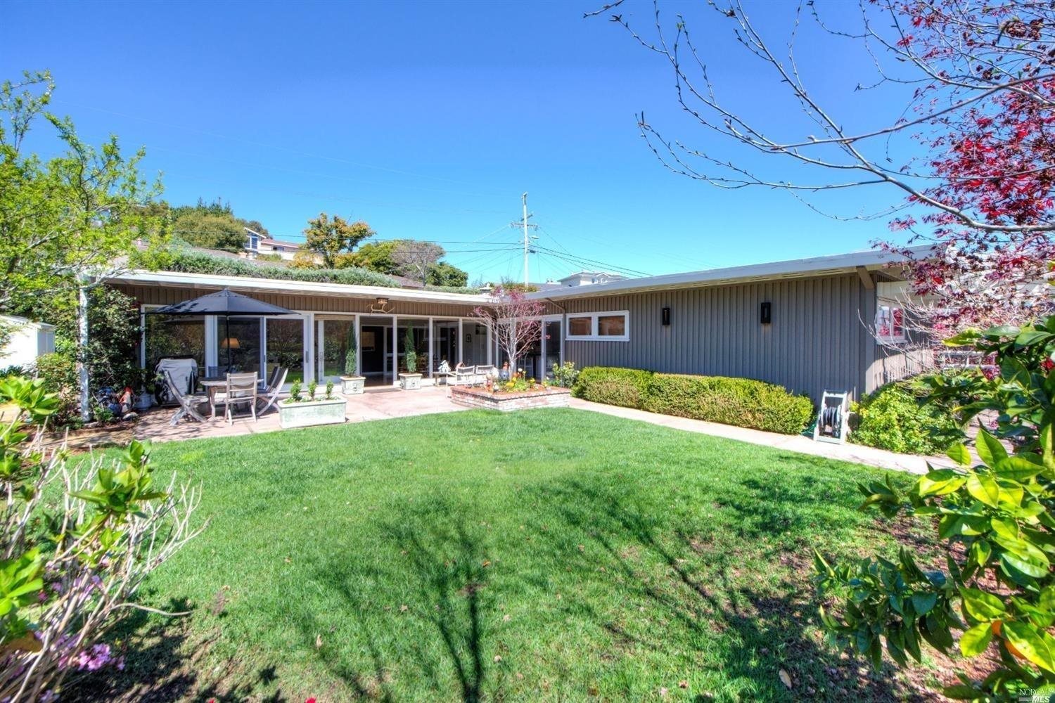 204 Ricardo Road Mill Valley, CA 94941 - Photo 1 of 1 a view of a house with a yard porch and sitting area