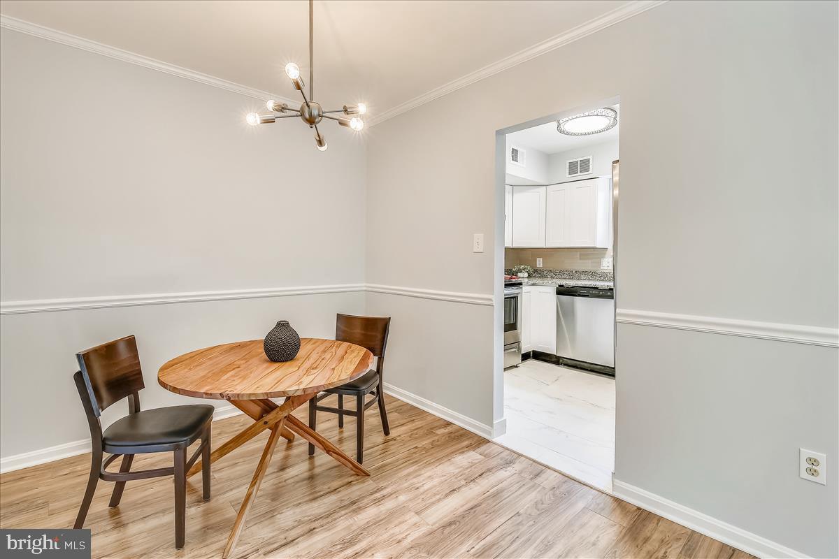 17801 Buehler Road, Unit 2E6 Olney, MD 20832 - Photo 11 of 34 Dining Area opens into Kitchen