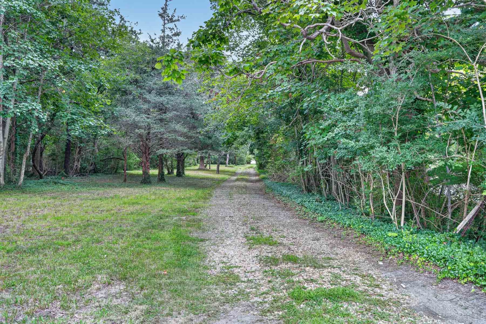 Lovely country road to property